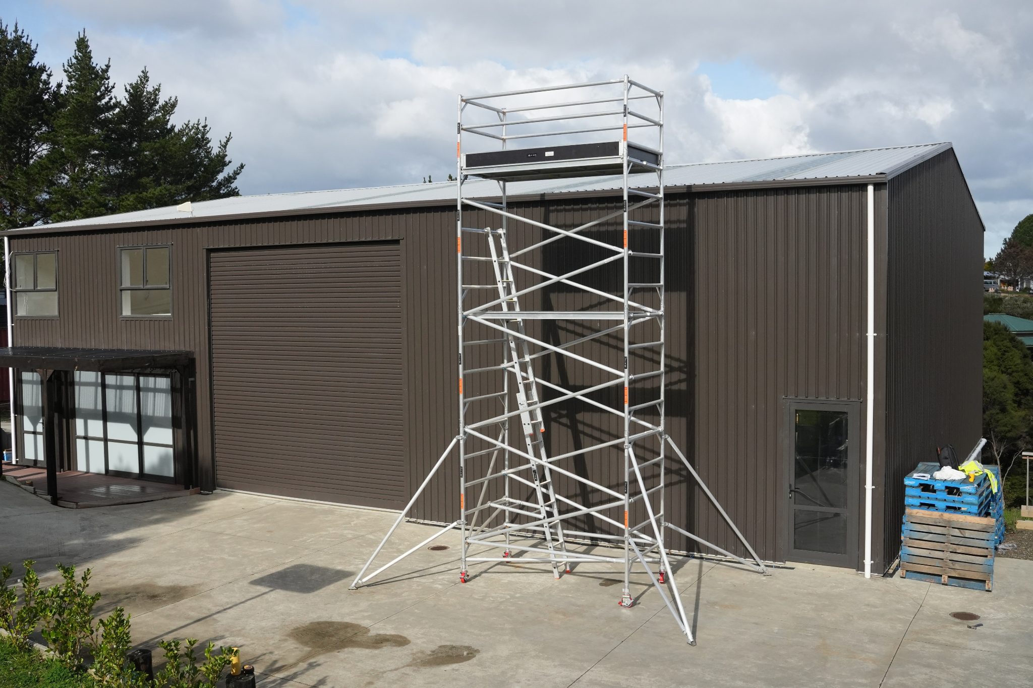 Double Width Mobile Scaffold
